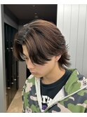 広島メンズ/ボブパーマ/ロン毛/毛流れパーマ