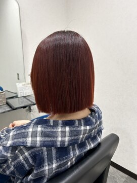 セカンド(Second) Second   ×　切りっぱなしボブ