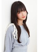透明感のあるナチュラルモードなウェーブスタイル