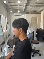 メンズカット バイ ソイクフ(メンズカット by SOY-KUFU)&nbsp;20代30代40代◎センター分け束感ツーブロック