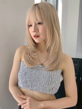 ユーフォリア 新宿通り(Euphoria) ザクザクレイヤー/ハッシュカット/韓国レイヤー