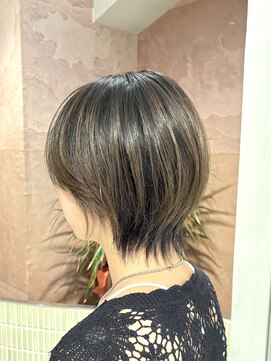 ロンドクロエ 横浜(Lond Chloe) ★ オリーブグレー/グランマッシュ/ショートウルフ横浜ショート