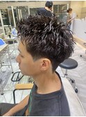 スパイキーショート/ピンパーマ/ベリーショート/立川/メンズ