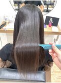 髪質改善ストレート