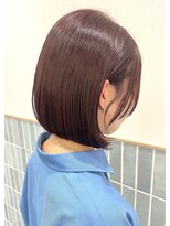 シェリエ(Chal Lier)&nbsp;ボブ/レイヤー/ピンクブラウン