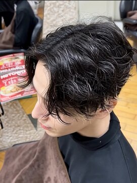 アサクラ シンキタ(ASAKURA SHINKITA) ハンサムショート×ツイストスパイラルパーマ