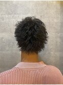 メンズピンパーマスタイル