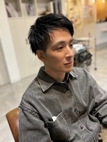 アドラーブル 駅南店(adorable) センターパートソフトツイストパーマメッシュマッシュウルフ