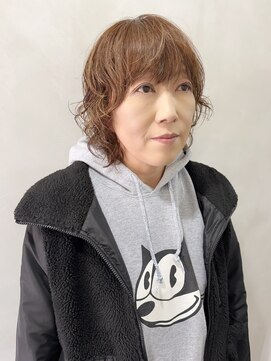 ラトリエコンタン(L´atelier Content) 【asuka】デザインパーマ レイヤーボブ