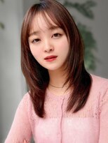 アグ ヘアー キース 那須塩原店(Agu hair keith)&nbsp;《Agu hair》レイヤーカット×メルティブラウン
