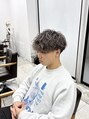 エンハンス 相模原相武台前店(Enhance)&nbsp;サーフカールっぽさを用いた波巻きパーマ。伸びてもおしゃれ！
