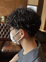 ボウベルズ ヘア アンド メイクアップ ドレッシング Bowbells hair&make up dressing メンズマッシュパーマ