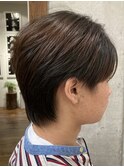 韓国風毛流れセンターパート/20代メンズ