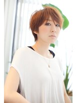 美容室 ファクト(fact)&nbsp;大人可愛い☆透明感素髪♪襟足すっきり小顔シンプルショート