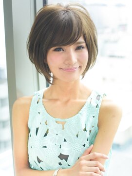 アフロート ディル(AFLOAT D'L) 《AFLOATディル裕二朗》ボリューム前下がりショートヘア