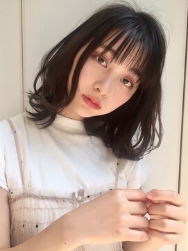 ロンド パルティール 大宮(Lond partir) 【神田安優奈】愛されナチュラル外ハネミディ