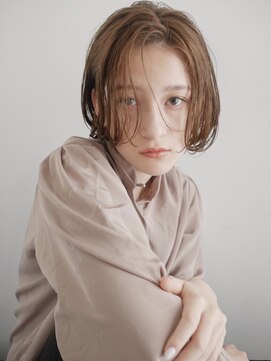 トレス(TRESS) ベージュカラースリークボブ/ショートボブ/ナチュラルボブ