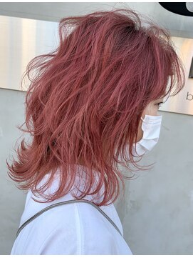 スリーバイベルベット(THREE...by velvet) チェリーピンク