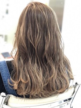 エクセルマーレ(EXCEL MARE) ベージュ3Dハイライトカラー