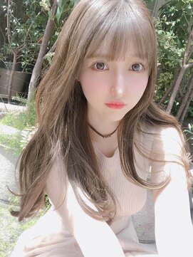 テオ(Theo) Theo /エメラルドアッシュ/ 巻き髪風パーマ/セミロングレイヤー