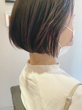 ロータス ヘアデザイン(LOTUS hair design.) ミニボブ×guest style