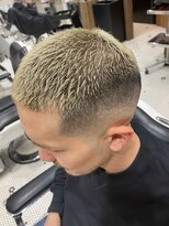 バーバーブロス 吉祥寺店(BARBER BROS) 【LUDLOW BROS.】田宮  パツボ~金髪坊主~