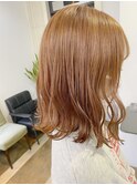 オレンジベージュ♪