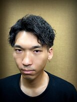 ヒロギンザバーバーショップ 大宮店(HIRO GINZA BARBER SHOP)&nbsp;ツイストスパイラルパーマ　大宮