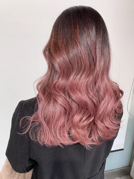 ブリッツ レボ(BLITZ-REVO) さくらピンク　グラデーション　hiro