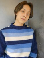 アイニティ(Inity)&nbsp;【心斎橋】大人っぽいセンターパートマッシュメンズカット