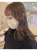 * 韓国っぽ 後れ毛 *