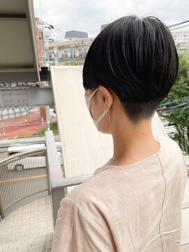 オーシャン(Ocean) ［OCEAN　Hair&Life]前髪なしショート/ウェットスタイル