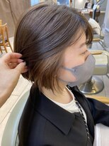 テトラ バイ ネオリーブ 横浜西口店(tetra by neolive)&nbsp;イヤリングカラー♪柔らかベージュ♪