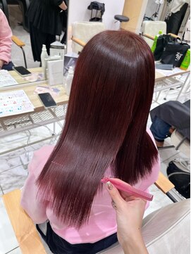 ゼスト フィーノ(ZEST fino) 【Sanae.】髪質改善×ボルドー