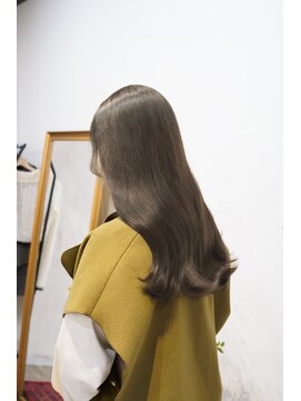 アリー 原宿 表参道(ALLY) 【ALLY 濱田】ブリーチ無し／オリーブベージュ