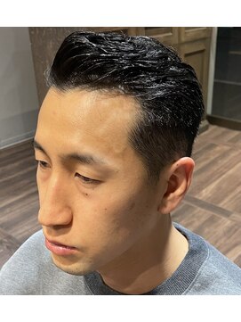 メンズココ 日本橋店(MENS COCO) 【サラリーマン必見】30代クラシック七三フェード