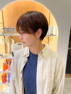 ロンドエニカ 大宮(Lond enika) 切りっぱなしボブエアリーロングピンクブラウン美髪のススメ