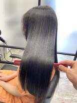サロウィン 池袋(SALOWIN) 透明感ダークグレージュ × 韓国風レイヤー × 美髪縮毛矯正#251