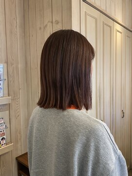 エイミーバイアフロート(amie  by afloat) ぱっつんロブ