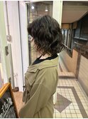 ボブパーマボブレイヤーウェーブヘアエアーウェーブ