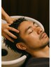 【メンズリラックスコース】カット＋スキャルプSPA＋眉カット　￥6600