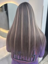 ラピス 福岡天神店(Lapis) シルバー/チェリーブラウンミニウルフホワイトグレージュ