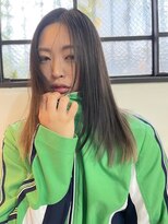 ヴィオラカラー(VIOLLA COLOR)&nbsp;くすみカラー×大人セミロングヘア/小倉