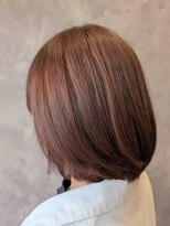 ザ ラブズ ラフズ ヘアー 本店(the loves laughs hair)&nbsp;艶ブラウン(ワンブリーチ)/ダブルカラー/透明感カラー