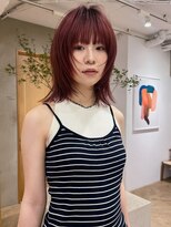 ローレン(LOREN)&nbsp;黒髪/ボブルフ/ネビージュ/小顔/ワンレン/栄/髪質改善/前髪