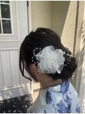 ゆるふわシニヨン