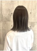 切りっぱなしの透け感ボブ【ARCH Sayaka】