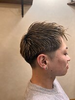 アメリ ココロ 南森町店(Ameri cocoro.)&nbsp;【ホワイト/ショート/メンズカット】#Ameri