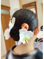 ヘアリエ(Hairie)&nbsp;和装用、上品お団子ヘア