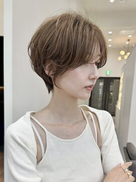 ライズ ネックス ザ サロン 渋谷(LIZE nex the salon) ショートボブ［#渋谷駅 #ショートボブ #髪質改善］